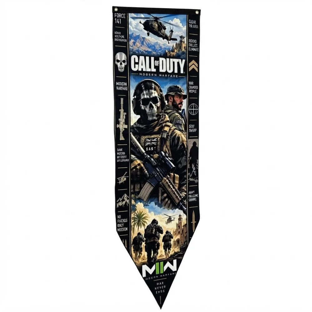 call of duty back drop پرچم بک دراپ کالاف دیوتی